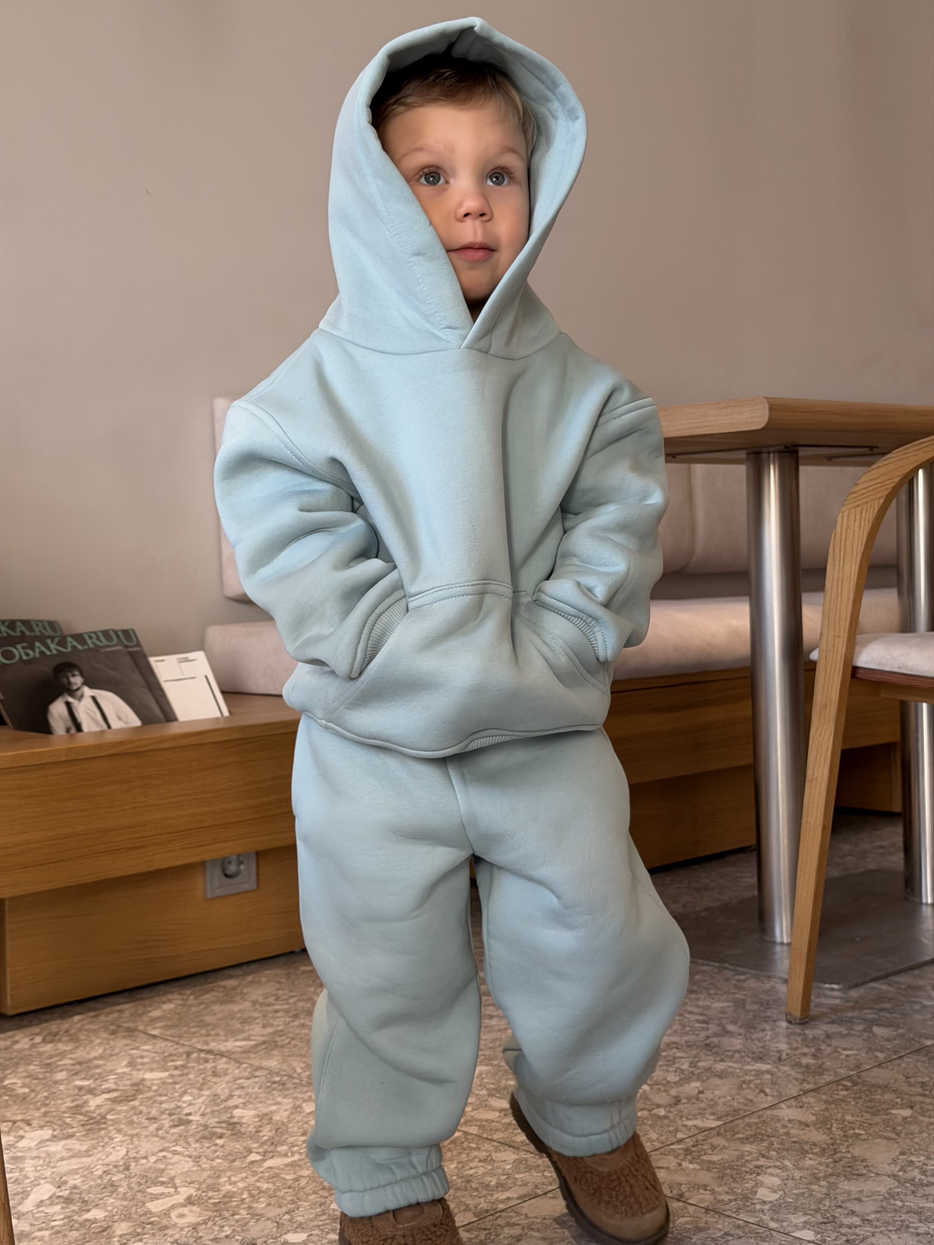 Костюм KIDS COMFORT, с начесом, ледяная мята