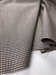 Отрез 0,82м Костюмный хлопок 100%, Гусиная лапка