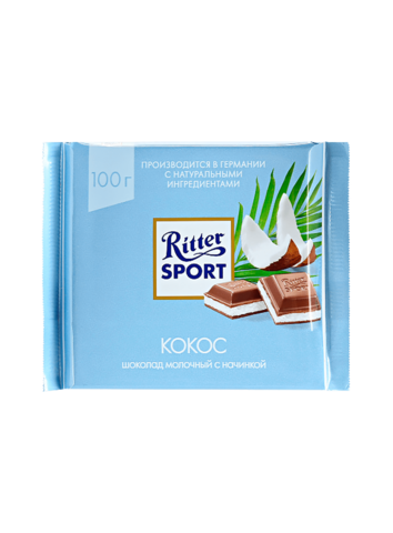 РИТТЕР СПОРТ 100гр кокос
