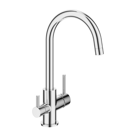 Aqueduto ASI0100 AQD ASSISTENTE Смеситель для кухни с каналом для питьевой воды, хром