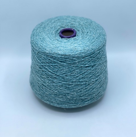 Filati Vinezia, Selene, 2/700 350м. 70% Меринос, 20% Шелк,10% Лен, Морозный шалфей,меланж, 37588