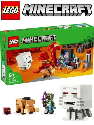 Конструктор Minecraft 21255 Засада у Нижнего портала