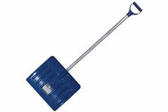 68118 Лопата для уборки снега Профи поликарбонатная, алюминиевый черенок , 460х420х1350мм