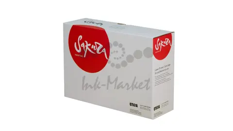 Картридж Sakura Q7551A (51A) для HP, черный, 6000 к.