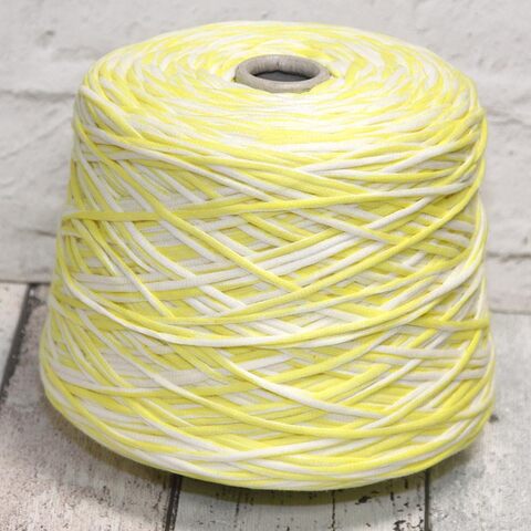 Хлопковый шнурок BE MI VA / PARK CESANNE 110 бело-желтый