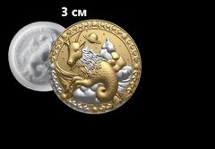 Силиконовый молд Знак зодиака Овен 3 см