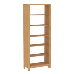 Шкаф для книг, 80x200x35, Фьорд 00, бейц масло, образец из салона