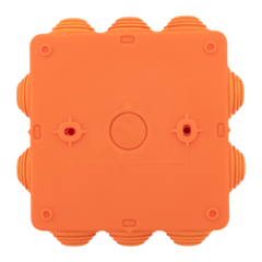 Коробка огнестойкая E45 100x100x50мм с клеммниками 5 полюсов 0,5-6мм2 IP55 HF EKF