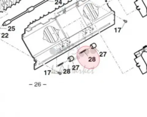 Пружина Sharp для FO2600U MSPRT0229GCA1