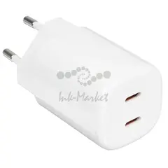 Сетевое зар./устр. Xiaomi Nano Turbo Charging 45W 4.1A+3A+2.25A (PD+QC) 2xUSB type-C универсальное белый (BHR087OEU)