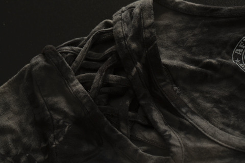 Affliction | Футболка женская Highway Rebel AW22730 рукав