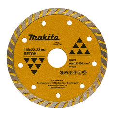 Рифлёный алмазный диск Makita 115 мм B-28008