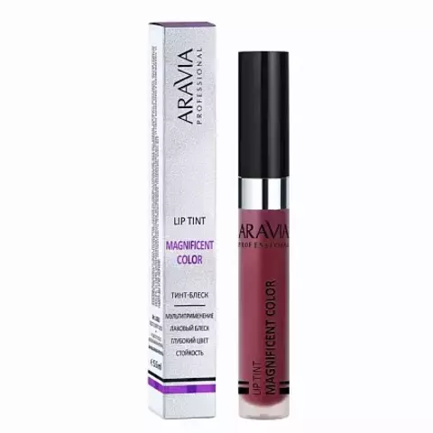 Тинт-блеск для губ 2-в-1 MAGNIFICENT COLOR, тон 10, 5,5 мл ARAVIA Prof