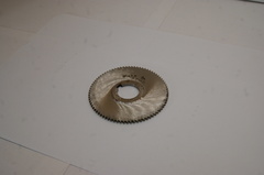 Фреза отрезная дисковая по металлу 80х2.5х22мм. z=80 Р6М5 СССР со шпонкой