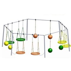 Качели шар и гнезда, для 6-опорной конструкции