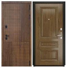 Купить Входная дверь термо Авеста - Фараон 2 шпон светлый мореный дуб