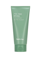 FarmStay Tea Tree Biome Calming Acne Foam Успокаивающая пенка для умывания для проблемной кожи