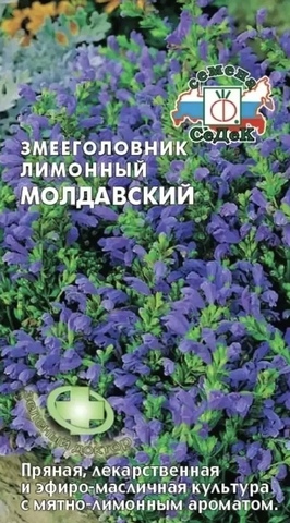 Семена Змееголовник (Мелиса турецкая) Молдавский, 0,5 гр
