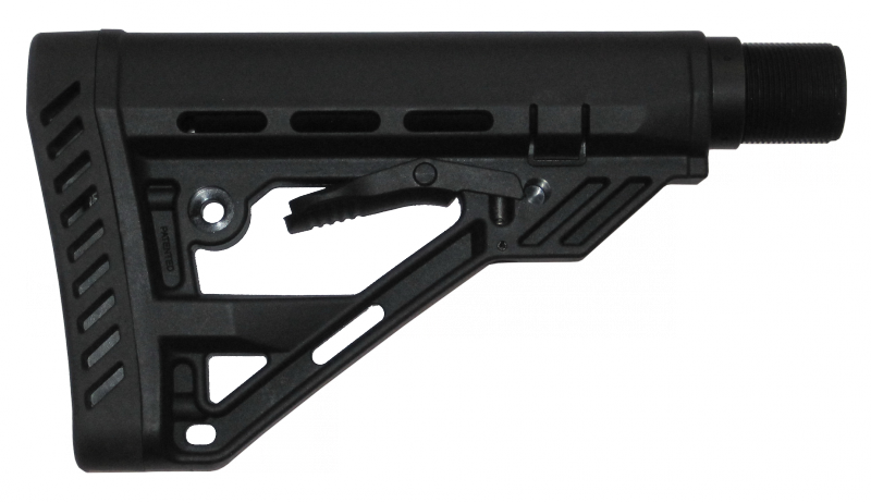 Приклад ATA Mould трубчатый АR-типа, 4 позиции длины, труба Commercial, черный, 415г (50шт./уп.)