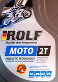 Масло моторное двухтактное ROLF MOTO 2T, JASO FD, API TC, 1 литр