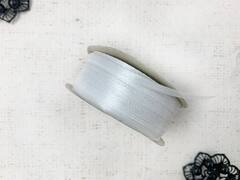 Лента атласная, ш. 3 мм, белый