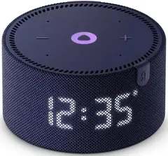 Умная колонка Yandex Станция Мини с часами Алиса на YaGPT черный 10W 1.0 BT 10м (YNDX-00020K)