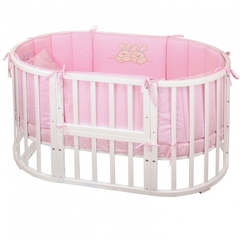 Комплект в кроватку Nuovita "Leprotti", 6 предметов. (turchese / бирюзовый)