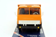 KAMAZ-5511 orange (plastic box) 1989 Elecon Arek Made in USSR 1:43