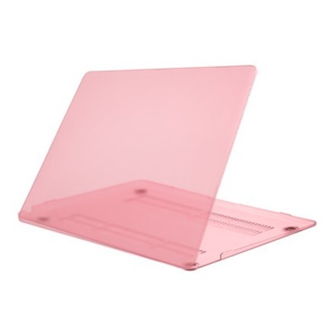 Чехол Hardshell Case для Macbook Air 13,3" (A1369; A1466) (Красный прозрачный)