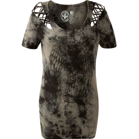 Affliction | Футболка женская Highway Rebel AW22730 перед