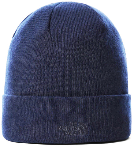 Картинка шапка The North Face Norm Shallow Navy - 1