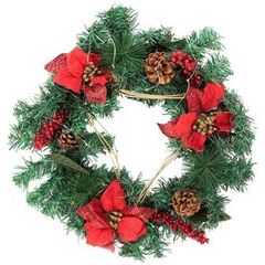 Подвеска  Венок 40 см с украшением  SYHHA-031906 N.N