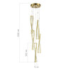 Светильник подвесной ST Luce Elica SL6205.303.05