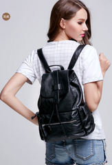 Кожаный женский рюкзак SAC Design