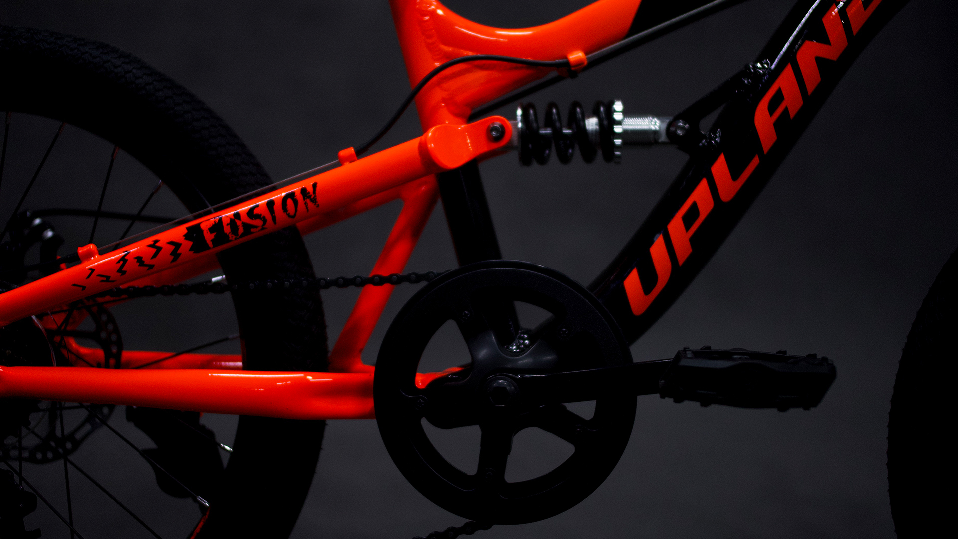 Upland Fusion 20" оранжево-черный - Подростковые | iRide shop фото 3