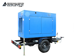 Дизельный генератор Азимут ЭД-50-Т400-2РКМ16 Kofo на шасси в кожухе с автозапуском