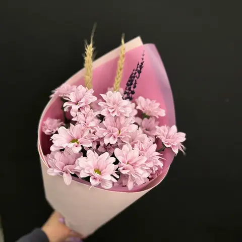 Букет кустовых хризантем, 3шт