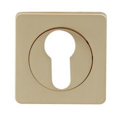 Накладки под цилиндр ET02SG (сатин золото)