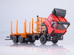 MAZ-6303 log truck with trailer MAZ-83781 1:43 Start Scale Models (SSM)