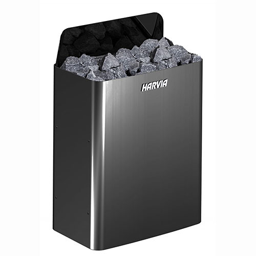 Harvia The Wall SW60E black steel