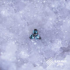 Trio IG Blue Zircon