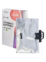 Контейнер с чернилами Sakura C13T01D100 (T01D1 BK) для Epson WorkForce Pro WF-C529R, C579R, черный, пигментный тип, 860 мл., 50000 к.