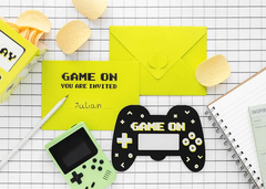 Пригласительные открытки в конвертах "Game Play" 6 шт.