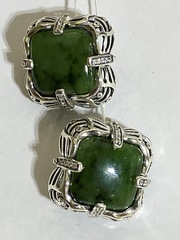 Кванга (серьги из серебра)