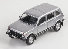 VAZ-2131 Niva 5D Lada 4x4 silver metalic 1:43 DeAgostini Auto Legends New Era #6