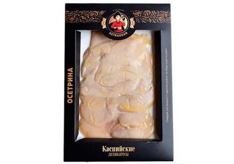 Балык осетра вяленый "Каспийские Деликатесы" нарезка, 150г
