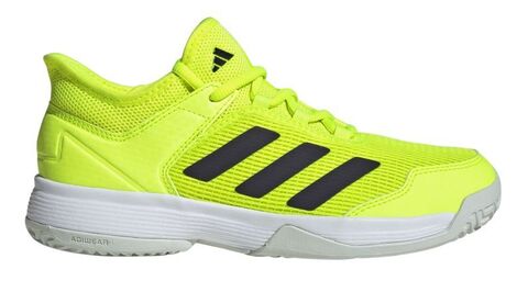Детские теннисные кроссовки Adidas Ubersonic 4 K - lucid lemon/aurora black/crystal jade