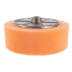 Губка поролоновая ПРАКТИКА полировальная, 150 мм, толщина 50 мм, ALU опора, крепление М14 (038-555)