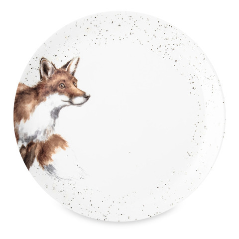 Тарелка обеденная 26.5см Royal Worcester Забавная фауна Лиса