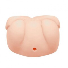 Двойной мастурбатор в виде половых губ с вибрацией Crazy bull